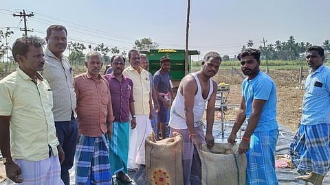 அகரம்சீகூரில் நேரடி நெல் கொள்முதல் நிலையம் திறப்பு