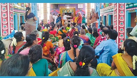கீழடி 18 சித்தர்கள் கோவிலில் மண்டலபூஜை