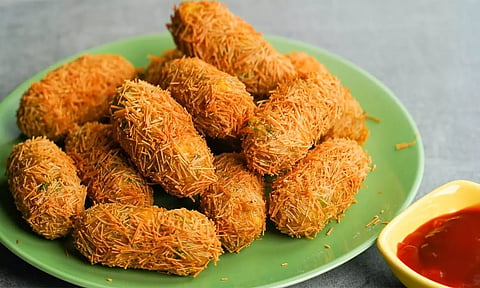 ராகி சேமியா வெஜிடபிள் கட்லெட்