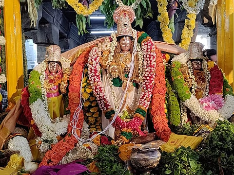 காரமடை  அரங்கநாத சுவாமி கோவிலில் திருக்கல்யாண விழா