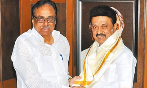 தமிழ் மக்களுக்காக உழைக்கும் உத்தம தலைவர் ஸ்டாலின் -ஈ.வி.கே.எஸ். இளங்கோவன்