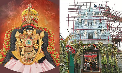 தியாகராயநகரில் புதிதாக கட்டப்பட்டுள்ள பத்மாவதி தாயார் கோவிலில் குவியும் பக்தர்கள்