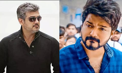நடிகர் அஜித்குமாரை நேரில் சந்தித்து விஜய் ஆறுதல்