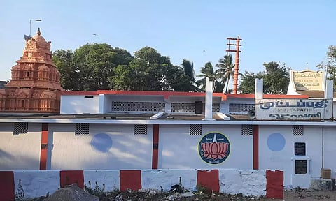 கன்னியாகுமரி அருகே உள்ள முட்டப்பதி அய்யா வைகுண்டசாமி கோவிலில் கலி வேட்டை நிகழ்ச்சி