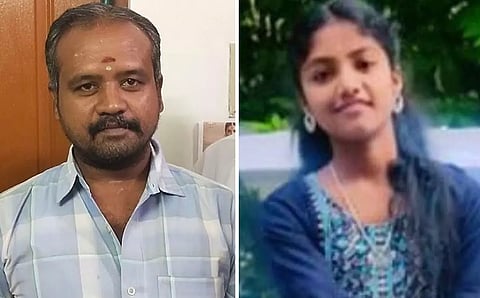 மரத்தில் மோட்டார் சைக்கிள் மோதி தந்தை, மகள் பலி
