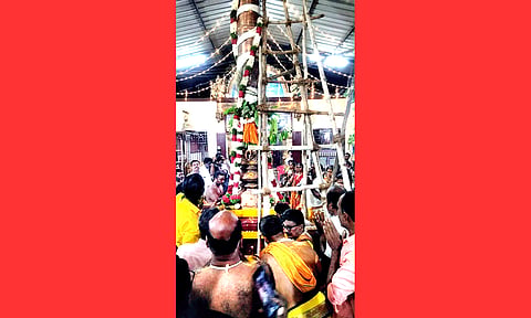 சோழவந்தான் திரவுபதி அம்மன் கோவில் பூக்குழி திருவிழா தொடக்கம்
