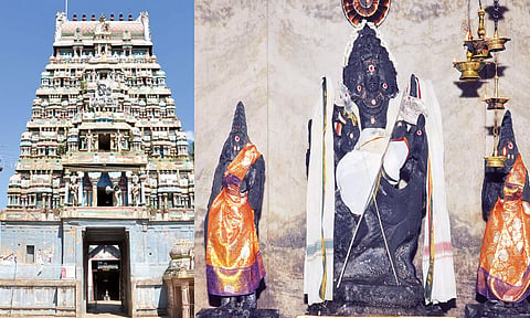 கோவில் தோற்றம், வள்ளி-தெய்வானை உடனாய சுப்பிரமணியர்