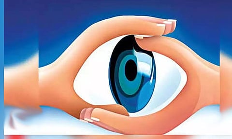 விபத்தில் இறந்த சிறுமியின் கண்கள் தானம்