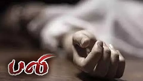 மகனுடன் மோட்டார் சைக்கிளில் சென்ற பெண் பலி