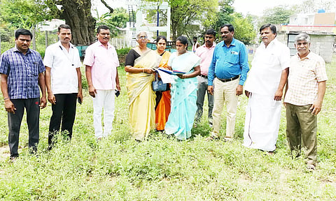 புதிய சார் பதிவாளர் அலுவலகம் கட்ட இடம் தேர்வு