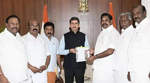 விஷச்சாராய விவகாரம்- ஆளுநரை சந்தித்து மனு அளிக்க அதிமுக முடிவு