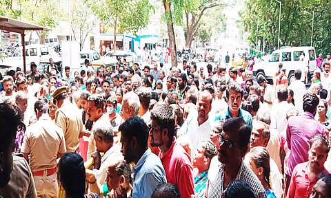 தொரப்பாடி அடுக்குமாடி குடியிருப்பு ஏலம்
