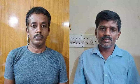 கைதானவர்களை படத்தில் காணலாம்.&nbsp;
