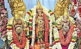 பொன்மலை சீனிவாச பெருமாள் கோவிலில் திருக்கல்யாண நிகழ்ச்சி