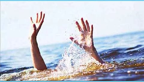 கண்மாயில் மூழ்கி வாலிபர் பலி