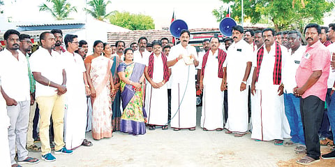 தி.மு.க. அரசின் சாதனை விளக்க தெருமுனை பிரசார கூட்டம்