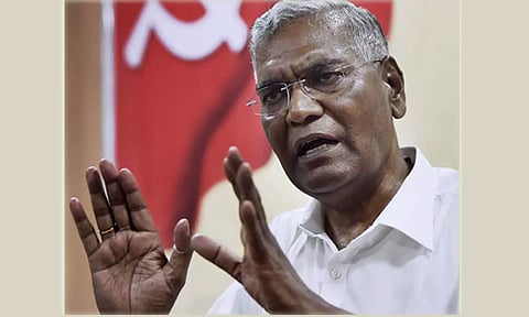 ஆம் ஆத்மியின் நிலைப்பாடு எதிர்க்கட்சிகளின் ஒற்றுமைக்கு பின்னடைவா?- டி.ராஜா