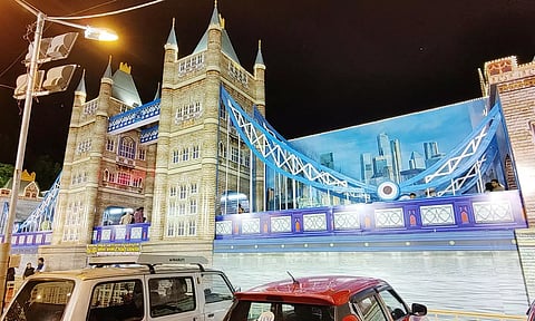 தருமபுரியில்  லண்டன் பிரிட்ஜ் பொருட்காட்சி