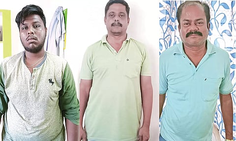 ஈரோடு கருங்கல்பாளையத்தில் ஆன்லைனில் லாட்டரி விற்ற பெண் உள்பட 4 பேர் கைது