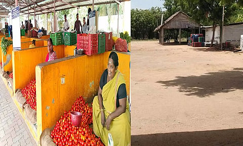 திண்டுக்கல் உழவர் சந்தையில் தக்காளி ரூ.110க்கு விற்பனை