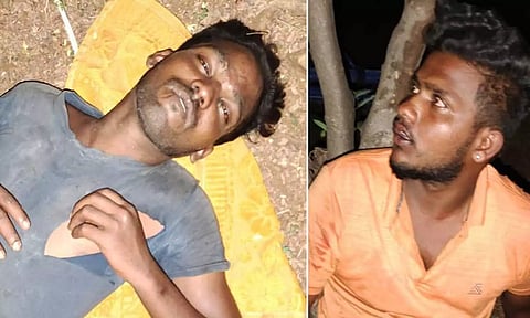 மது போதையில் போலீசாரிடம் சிக்கிய வாலிபர்கள்