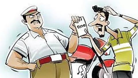 சேலத்தில்  3 நாட்களில் விதிகளை மீறிய 8,971 வாகன ஓட்டிகள் மீது வழக்கு