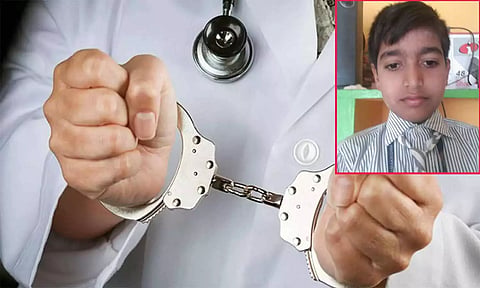 வாணியம்பாடி அருகே தவறான சிகிச்சையால் சிறுவன் பலி- போலி டாக்டர் கைது