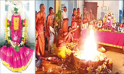 சேவூர் அங்காளம்மன் கோவில் கும்பாபிஷேக திருப்பணி தொடக்கம்