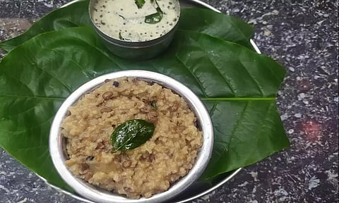 சத்தான டிபன் வரகு அரிசி கொள்ளு பொங்கல்