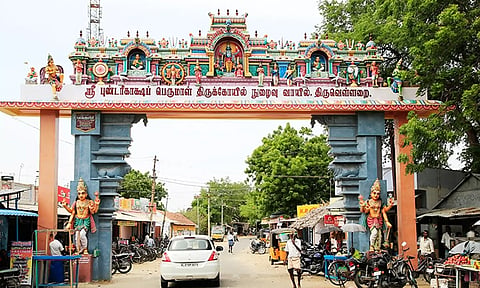 தாயாரை முன்னிலைப்படுத்தும் திருவெள்ளறை ஆலயம்