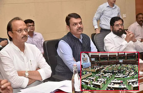 பரபரப்பான சூழ்நிலையில் இன்று  மகாராஷ்டிர சட்டமன்றம் கூடுகிறது