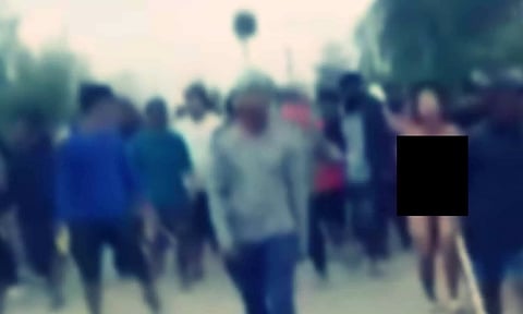 மணிப்பூரில் பயங்கரம்: இரண்டு பெண்களை நிர்வாணமாக்கி நடுரோட்டில் ஊர்வலமாக இழுத்துச் சென்ற கும்பல்