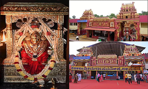 சிவலிங்க வடிவில் அம்மன்... துர்க்கா பரமேஸ்வரி அம்மன் கோவில்