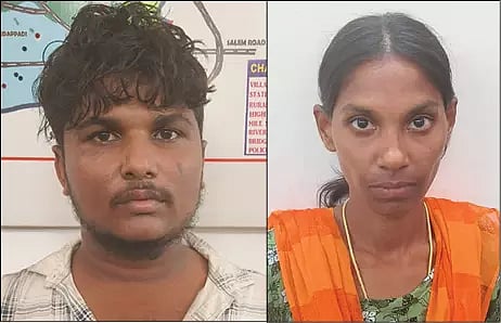 கைதான சக்திவேல்,  சியாமளாதேவி