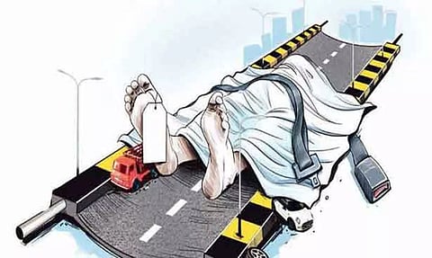 லாரி மோதி பாலிடெக்னிக் கல்லூரி மாணவர் சாவு