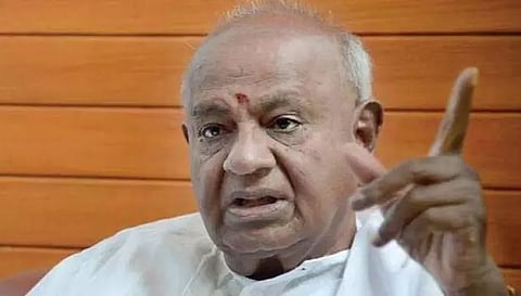 பாராளுமன்ற தேர்தலில் மதச்சார்பற்ற ஜனதா தளம் தனித்துப் போட்டி - தேவ கவுடா அறிவிப்பு
