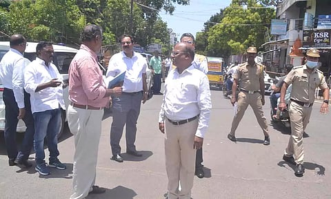 ஜனாதிபதி வருகையொட்டி இன்று போலீசார் இறுதி ஒத்திகை நடத்தினர். இதில் தலைமைச்  செயலாளர் கலெக்டர் உட்பட பல அதிகாரிகள் கலந்து கொண்டனர்.