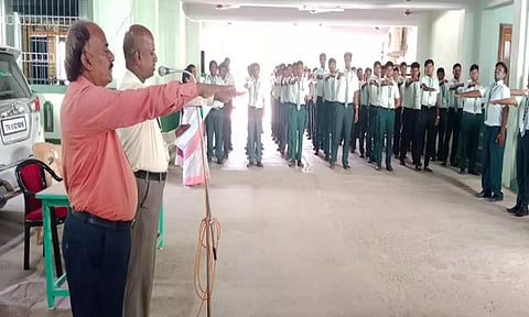 சிதம்பரம் வீனஸ் பள்ளியில் போதை பொருள் ஒழிப்பு உறுதிமொழி&nbsp; ஏற்கப்பட்டது.