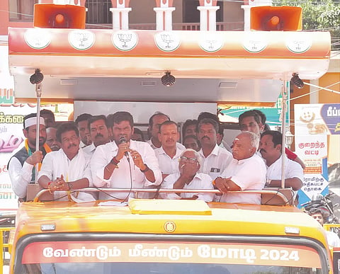 ஆட்சிக்கு வரும் போதெல்லாம் குமரி மாவட்டத்தை தி.மு.க. புறக்கணிக்கிறது  அண்ணாமலை குற்றச்சாட்டு