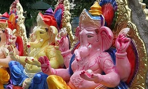 ஈரோடு மேற்கு மாவட்ட இந்து முன்னணி சார்பில் 1008 விநாயகர் சிலை பிரதிஷ்டை