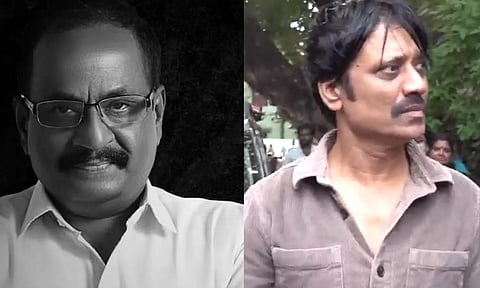 மாரிமுத்து உடலுக்கு இயக்குனரும், நடிகருமான எஸ்.ஜே. சூர்யா நேரில் அஞ்சலி