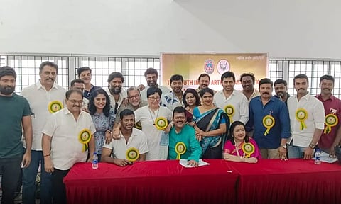 தென்னிந்திய நடிகர் சங்க 67-வது பொதுக்குழு கூட்டம்: நடிகர், நடிகைகள் பங்கேற்பு