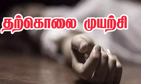 அன்னூர் அருகே சாணிப்பவுடரை குடித்து  பிளஸ்-1 மாணவர் தற்கொலை முயற்சி