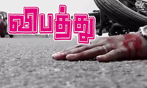 டிப்பர் லாரி மோதி வாலிபர் சாவு