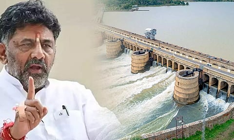 கே.ஆர்.எஸ். அணையில் இருந்து தமிழகத்திற்கு இனி தண்ணீர் திறக்க மாட்டோம்-  டி.கே.சிவக்குமாா்