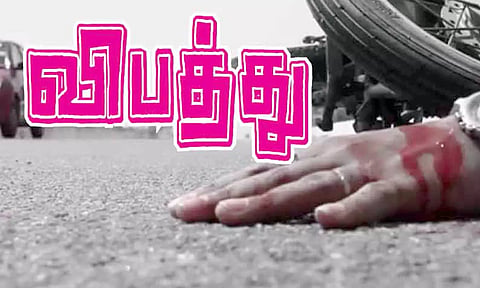 மோட்டார் சைக்கிள் மோதி முதியவர் பலி