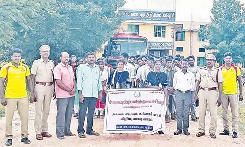 விழிப்புணர்வு பேரணி நடந்தது.

