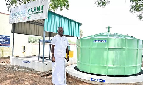 காய்கறி, உணவுக்கழிவு மூலம்  பயோ கியாஸ் தயாரிப்பு