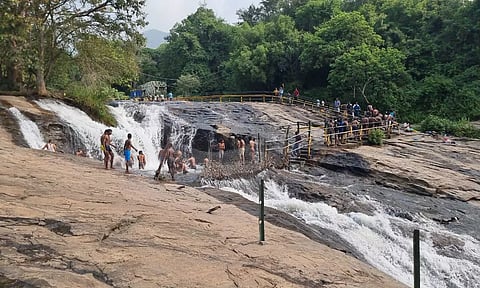 சுற்றுலா பயணிகள் உற்சாகமாக உள்ளனர்.