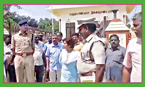 திருப்பத்தூரில் கலெக்டர்- போலீஸ் சூப்பிரண்டு ஆய்வு